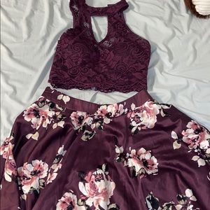 Two piece dress